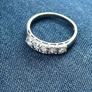 Elegant Avon Band with Clear brilliant Stones